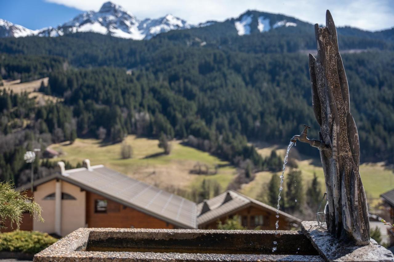 Au Le Pery, Vue Sur Le Mont De Grange Apartment